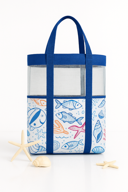 Blue Fish Tote