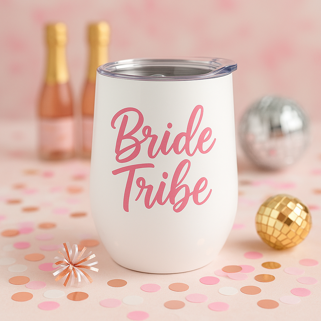 Personalized Stainless Steel Wine Tumblers