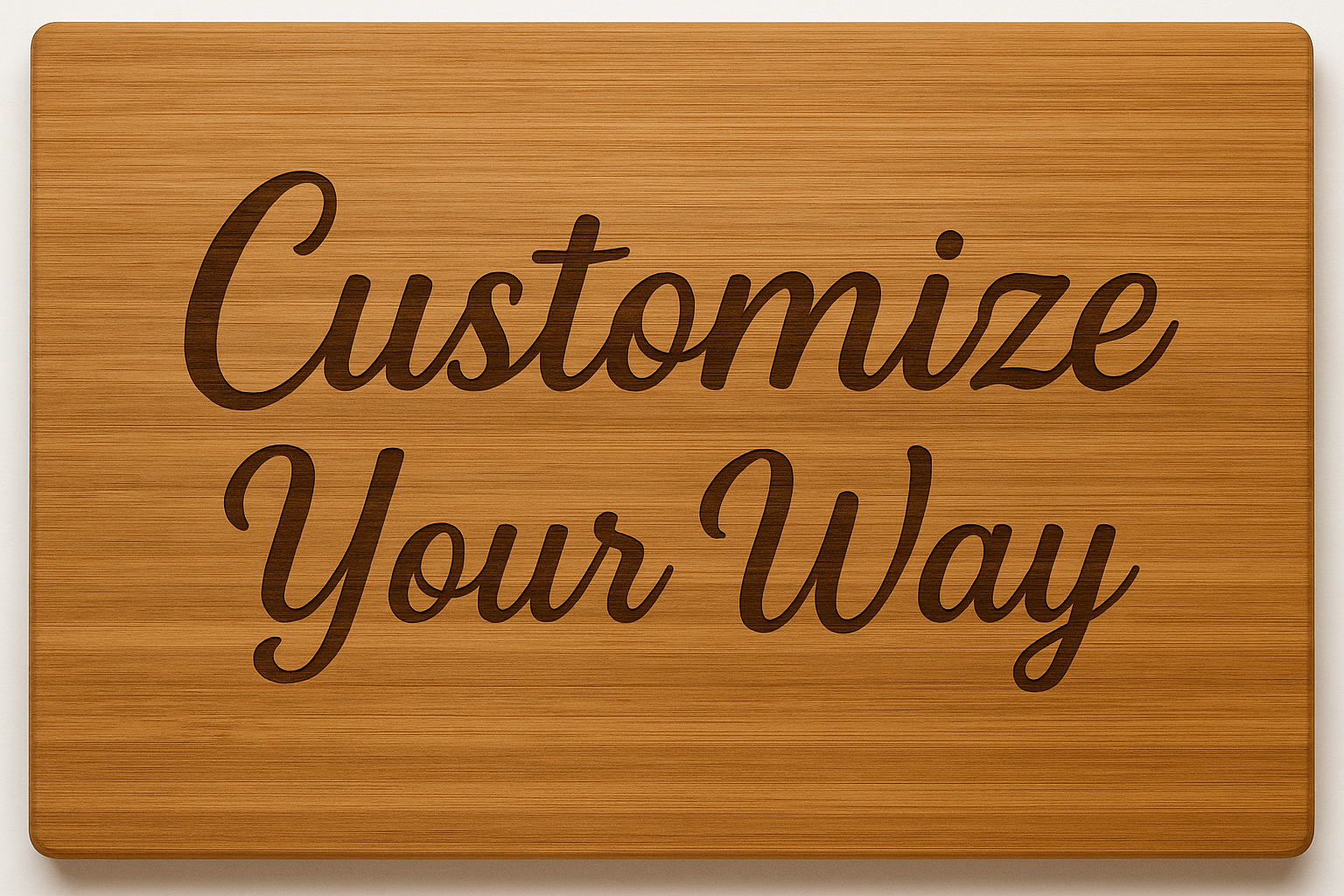 Custom Wood Cutting Board