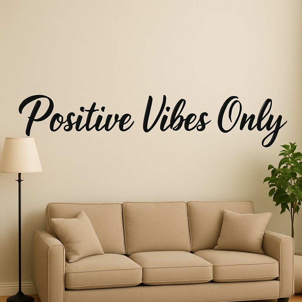Custom Vinyl Lettering (Word · Phrase · Large)