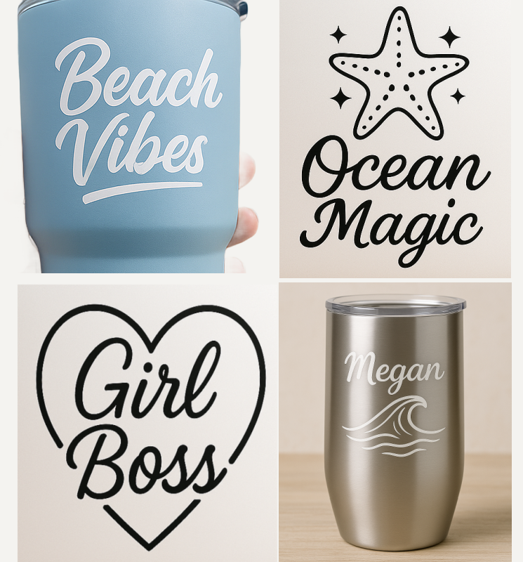 Custom Vinyl Decals Small