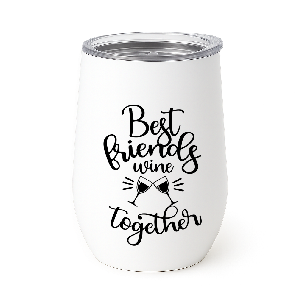 Personalized Stainless Steel Wine Tumblers
