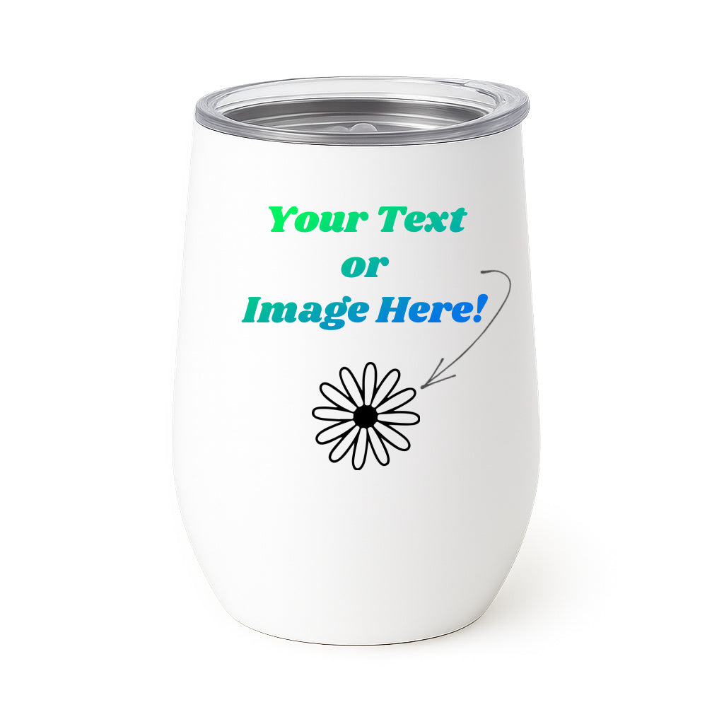Personalized Stainless Steel Wine Tumblers